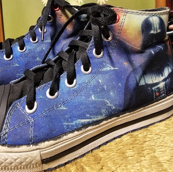 Limited Edition Darth Vader Kids Vans - Picture 3 of 7